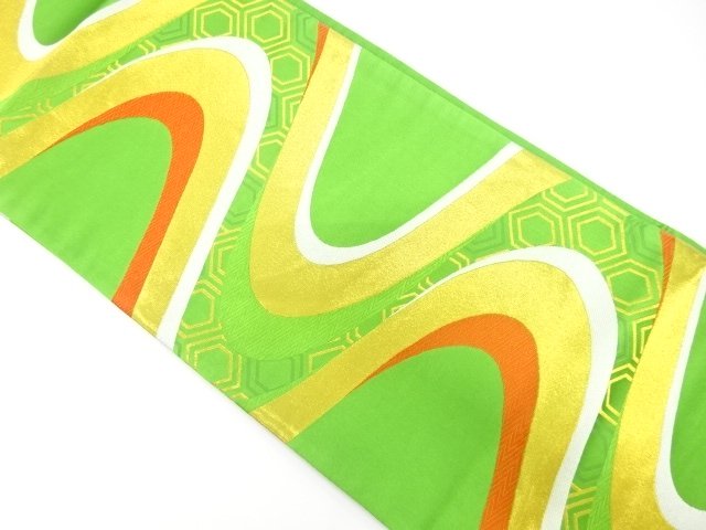 Japanese Kimono / Antique / Fukuro Obi Silk